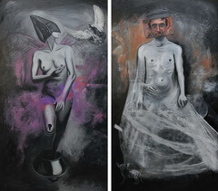 Just Married, diptych (1)